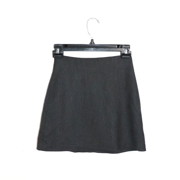 Wilfred Classic Mini Skirt in Heather Grey 00 - Picture 1 of 5